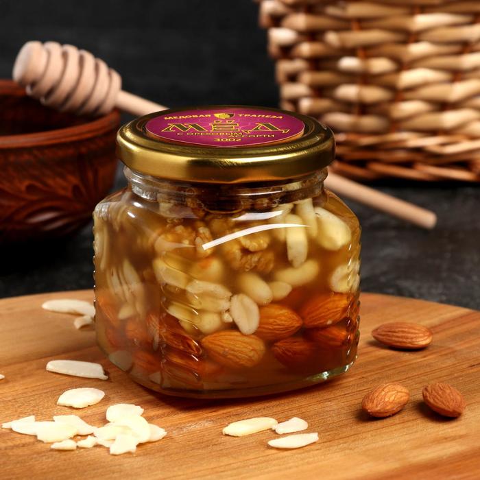 Медово-ореховое ассорти, стекло, 300 гр
Медово-ореховое ассорти, стекло, 300 гр