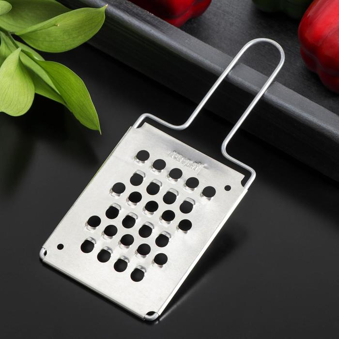 Тёрка плоская для сыра «Помощник», 20,5×6,8 см
Тёрка плоская для сыра «Помощник», 20,5×6,8 см