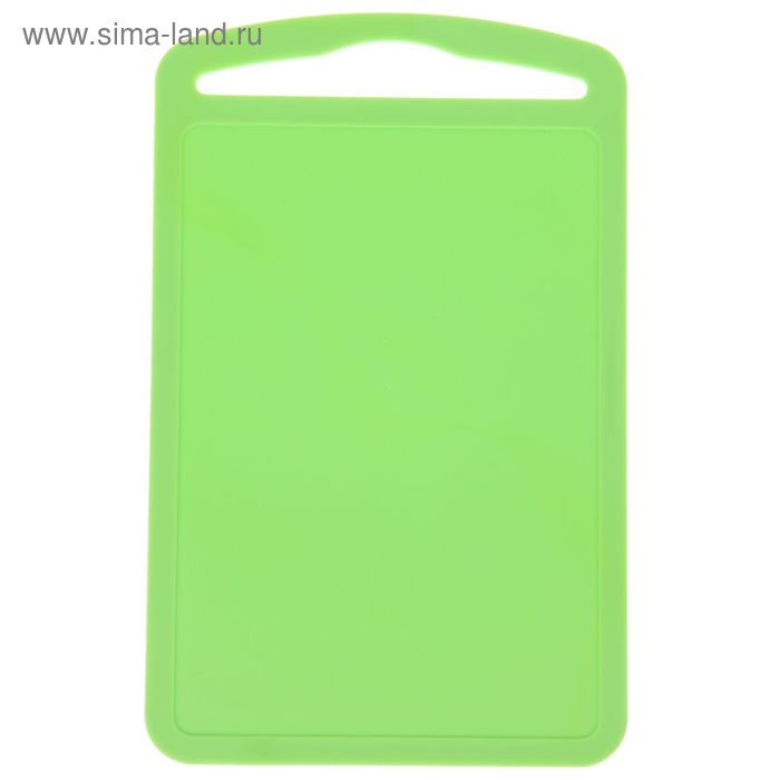 фото Доска разделочная тд ангора «комфорт», 28×18 см, цвет зелёный