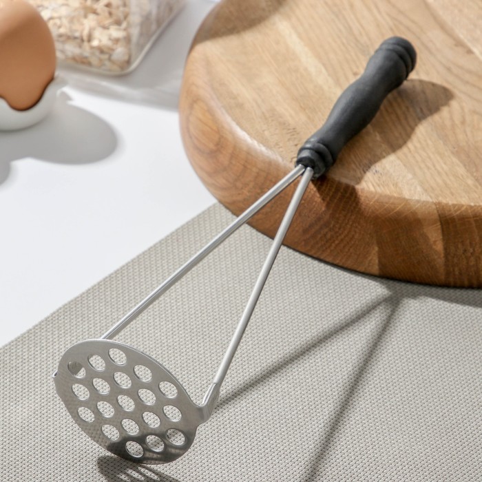 Картофелемялка «Трапеза», из нержавеющей стали, 26 см
Картофелемялка «Трапеза», из нержавеющей стали, 26 см