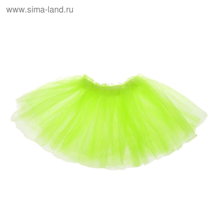 Карнавальная юбка «Объем», 5 слоёв, 4-6 лет, цвет салатовый
Карнавальная юбка «Объем», 5 слоёв, 4-6 лет, цвет салатовый
