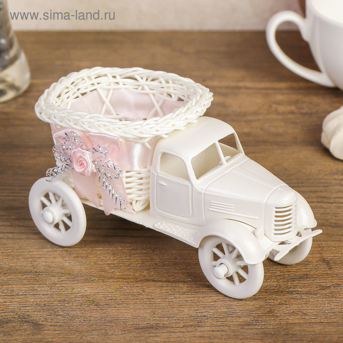 Корзина декоративная "Грузовичок с прямоугольным кузовом" МИКС 8х17х7,5 см
Корзина декоративная "Грузовичок с прямоугольным кузовом" МИКС 8х17х7,5 см