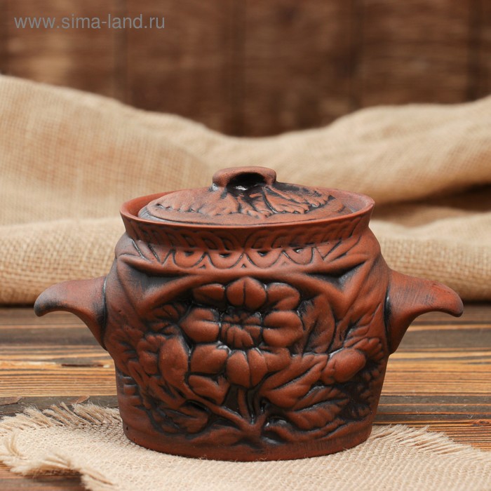 Горшок для запекания "Весна", красная глина
Горшок для запекания "Весна", красная глина
