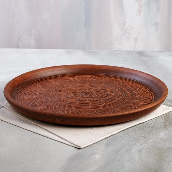 Блюдо для пиццы "Трехполье", резное, 30 см, микс
Блюдо для пиццы "Трехполье", резное, 30 см, микс