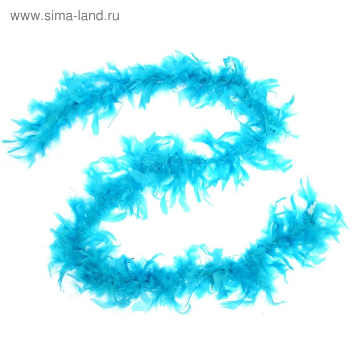 Карнавальный шарф-перо, 180 см, цвет голубой
Карнавальный шарф-перо, 180 см, цвет голубой