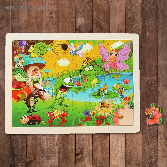 Пазл Мульт «Озеро», 40 элементов
Пазл Мульт «Озеро», 40 элементов