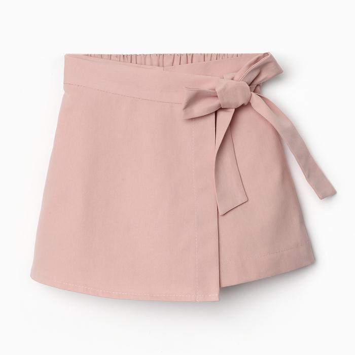 Розовая юбка-шорты для девочки