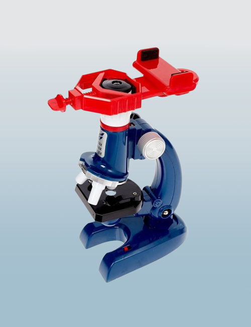 Детский микроскоп с держателем для телефона