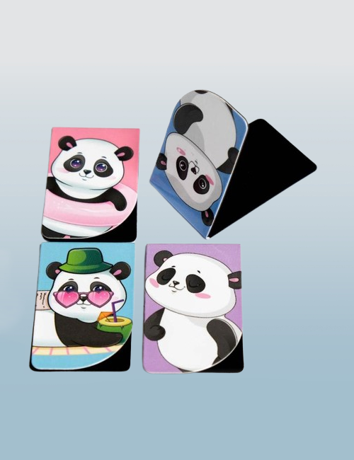Магнитные закладки с пандами