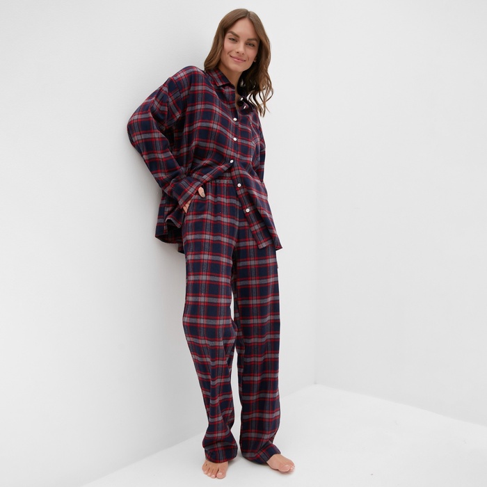 Пижама в клетку