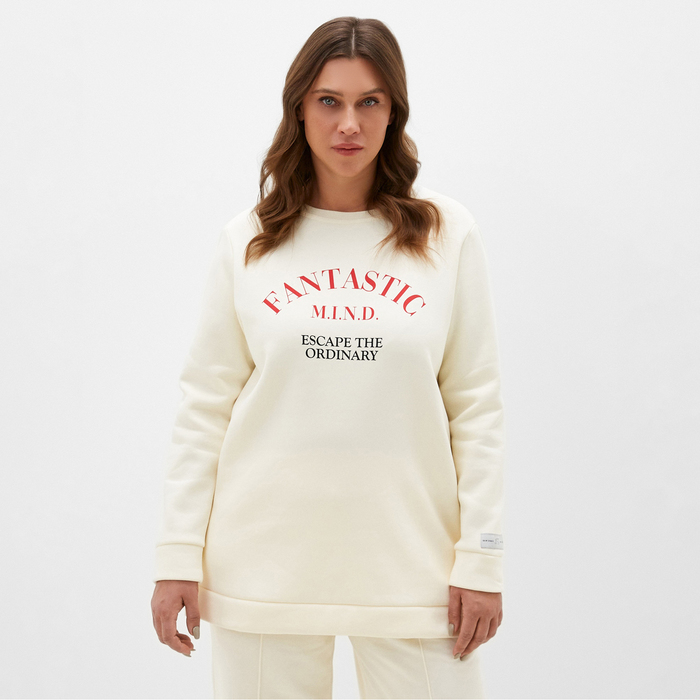 Белый свитшот