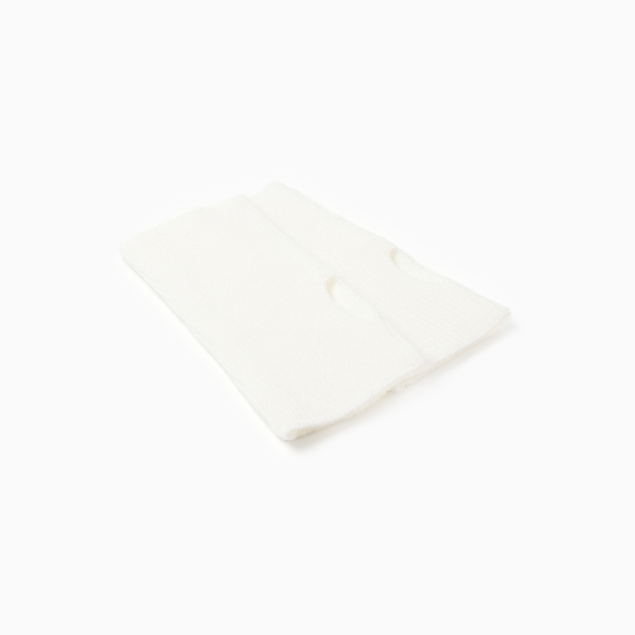 Белые митенки