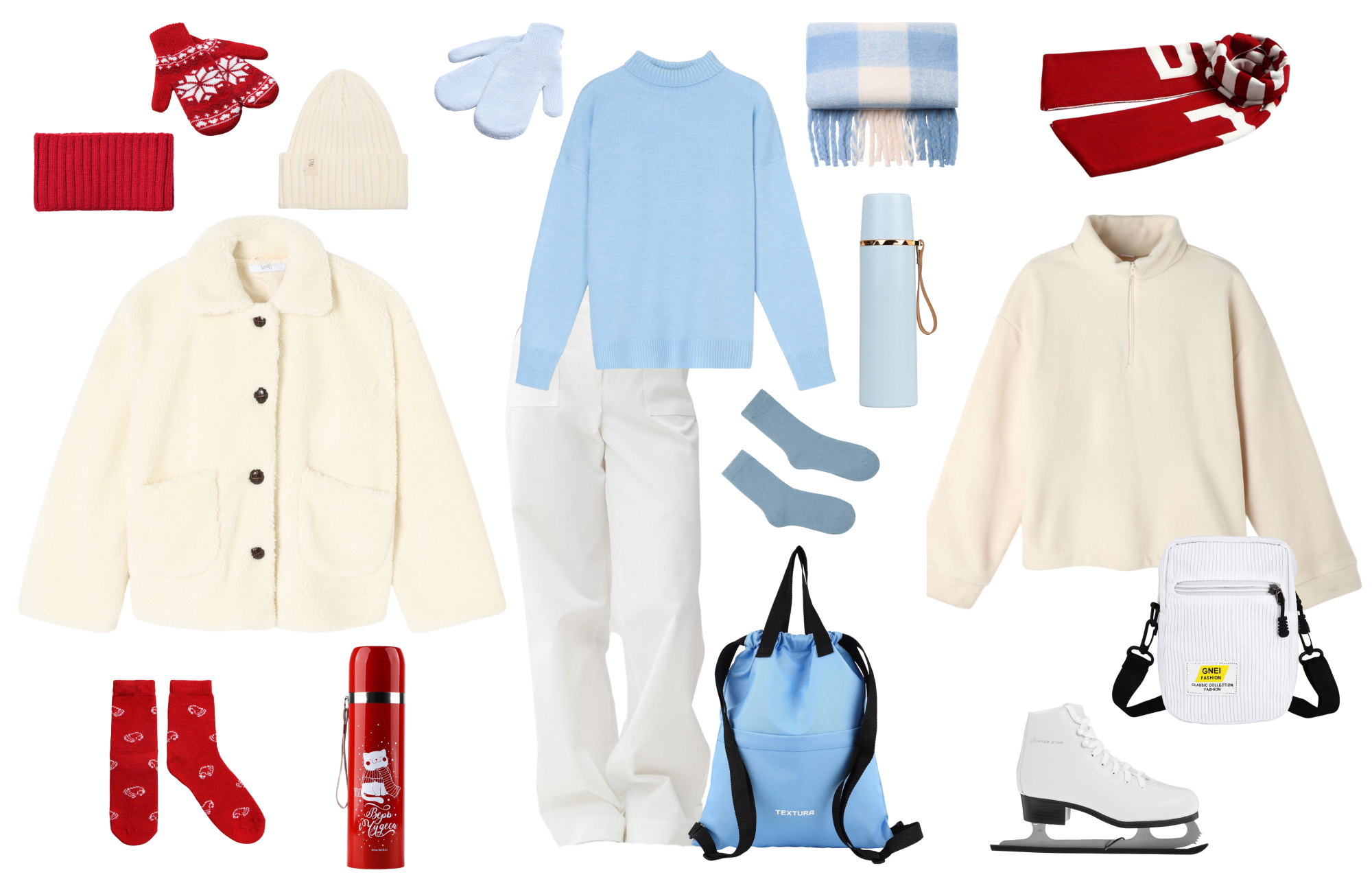 Стильный образ на каток