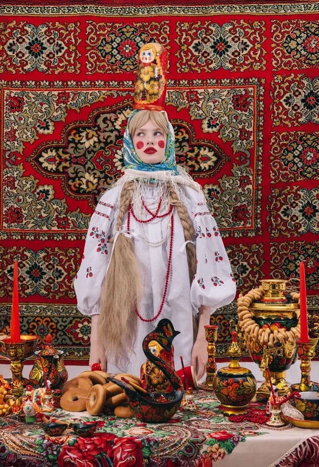 Хохлома в интерьере