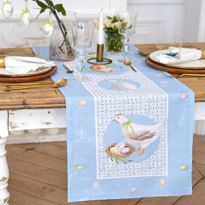Дорожка на стол на Пасху