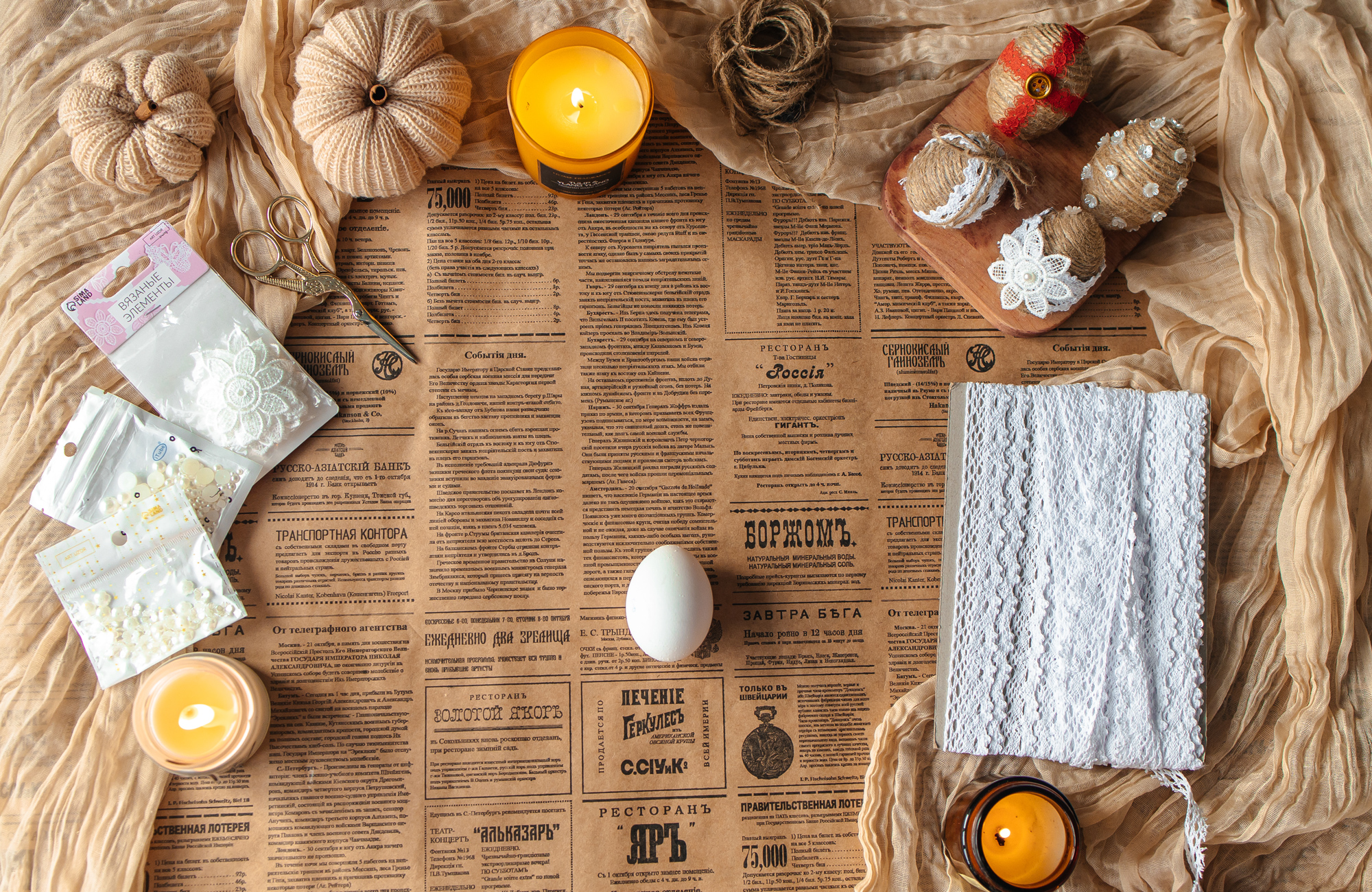 готовим пасхальный декор