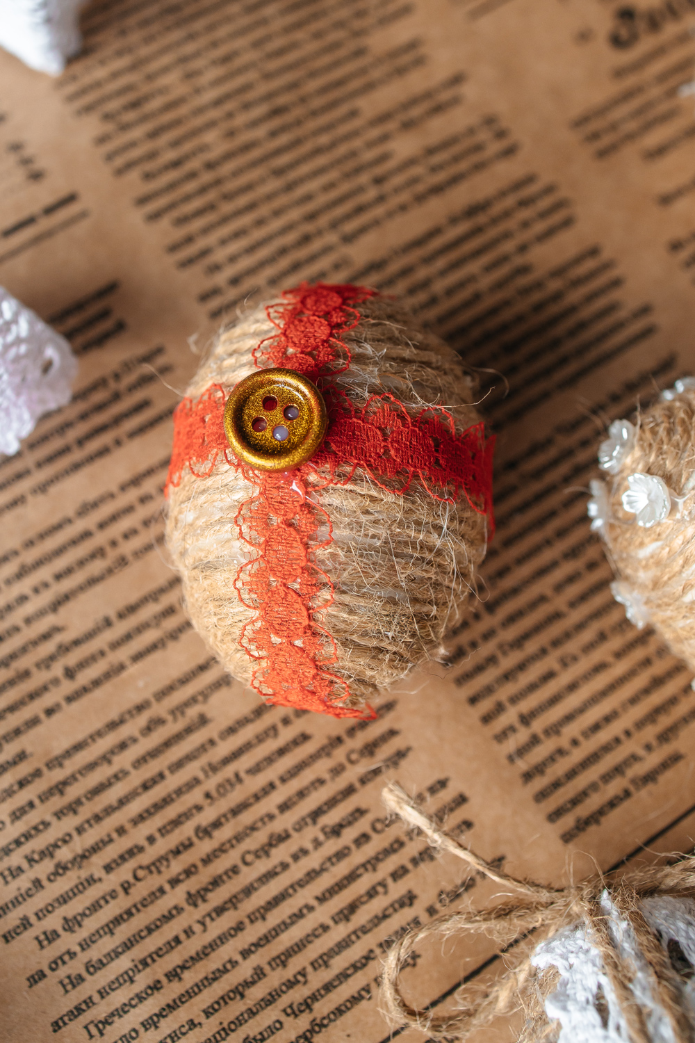 яйцо, декорированное на Пасху