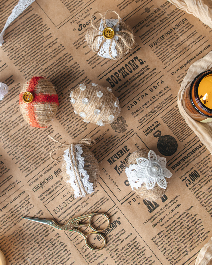 яйцо с декором к Пасхе