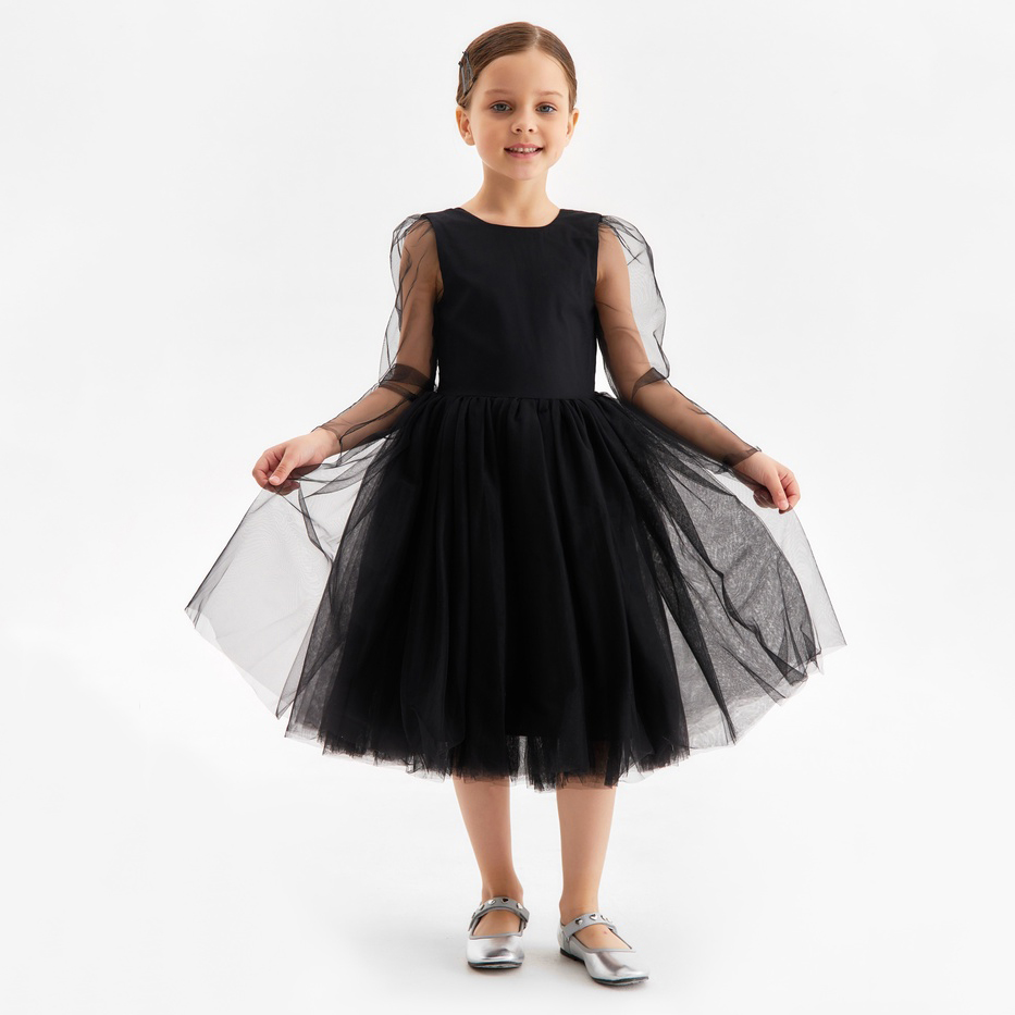 Чёрное платье на выпускной