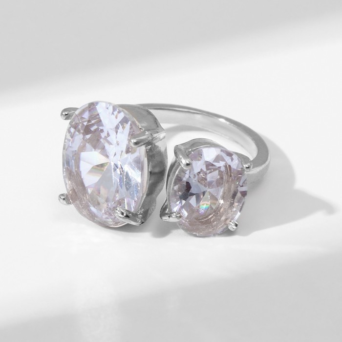 Кольцо с камнями «Овалы»