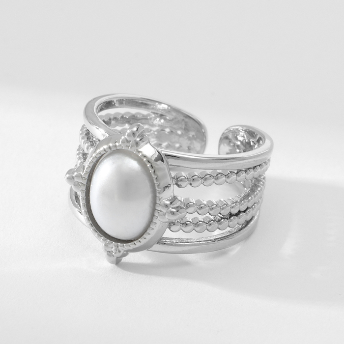 Кольцо с жемчугом «Богема»