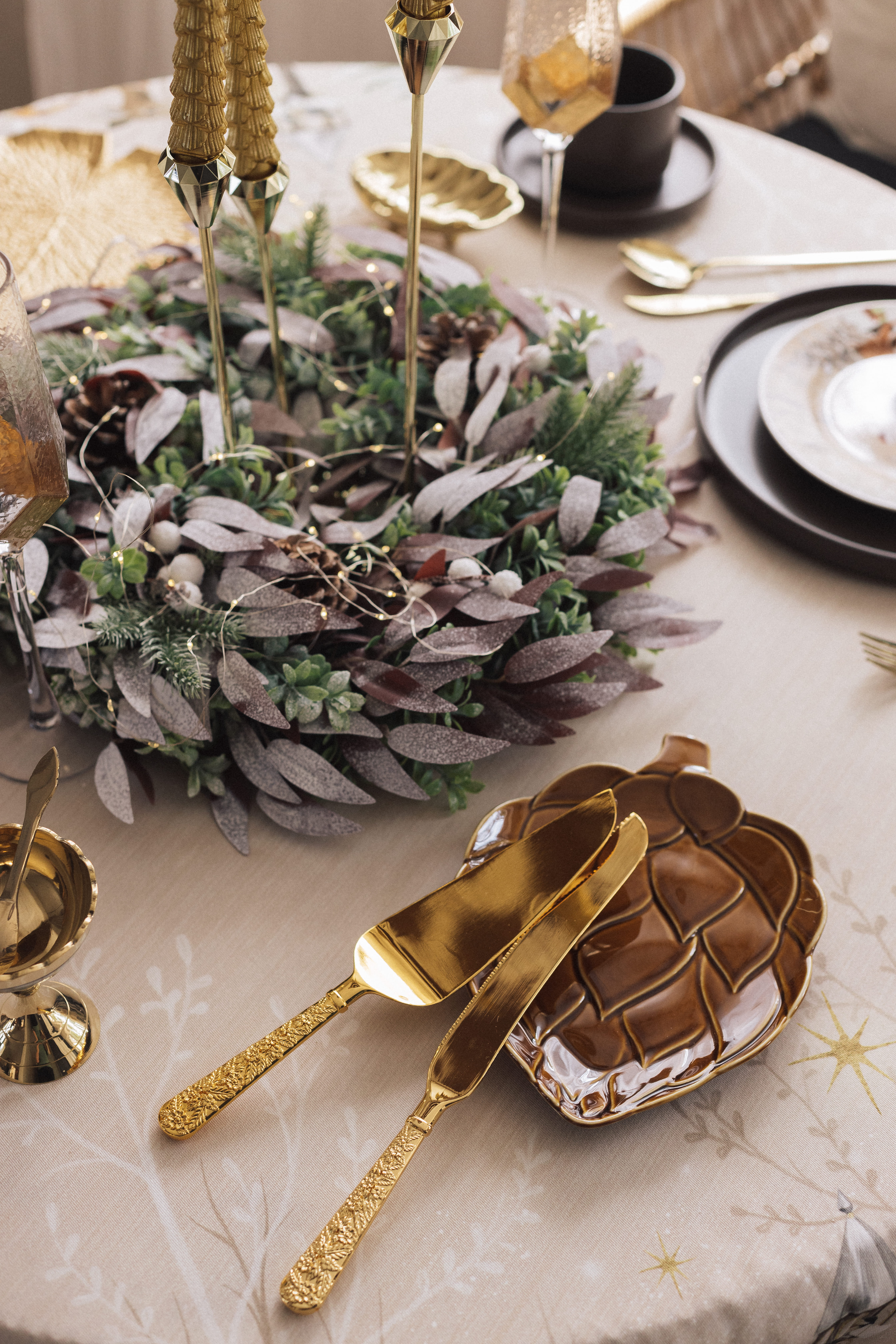 Новогодняя сервировка