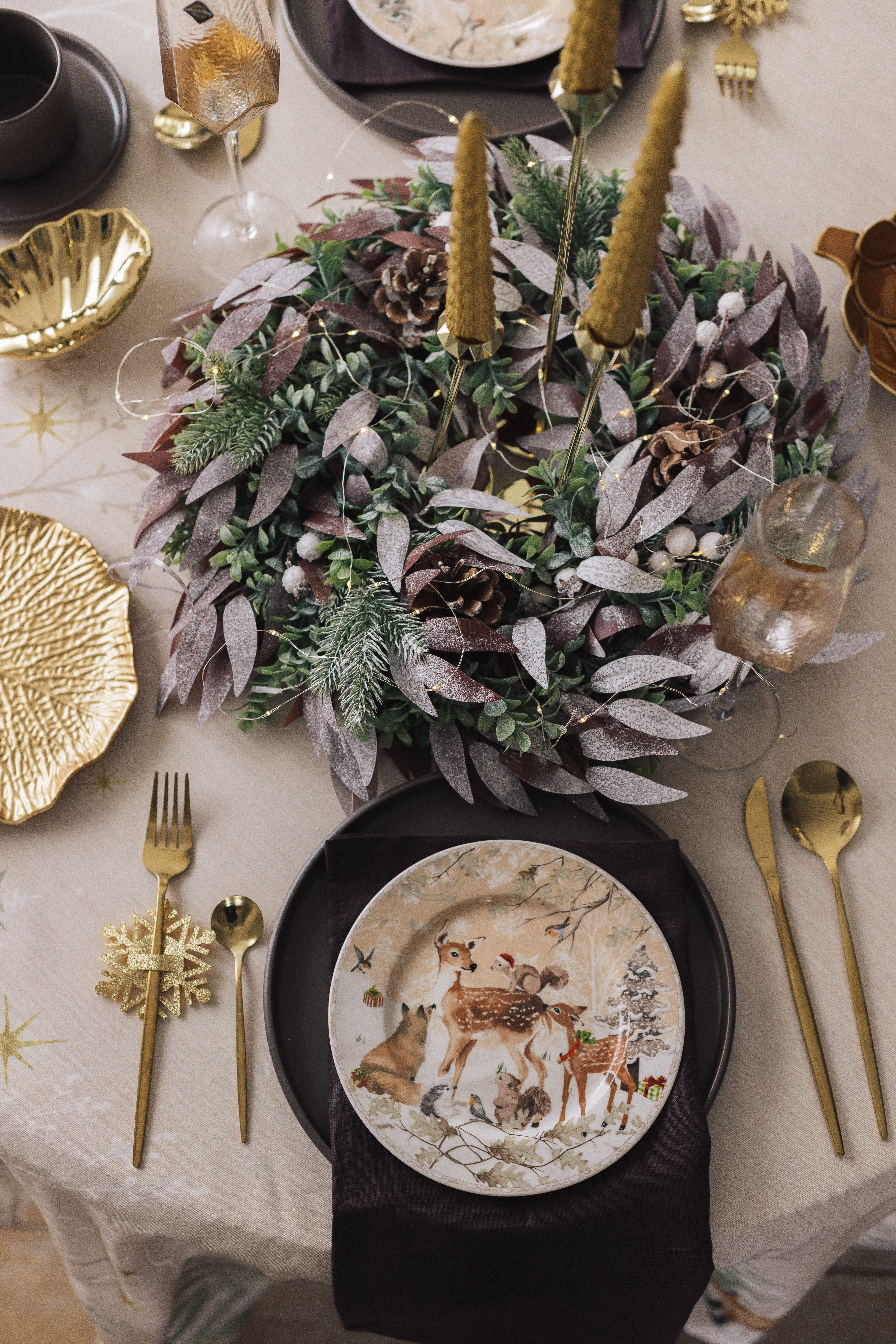 Новогодняя сервировка