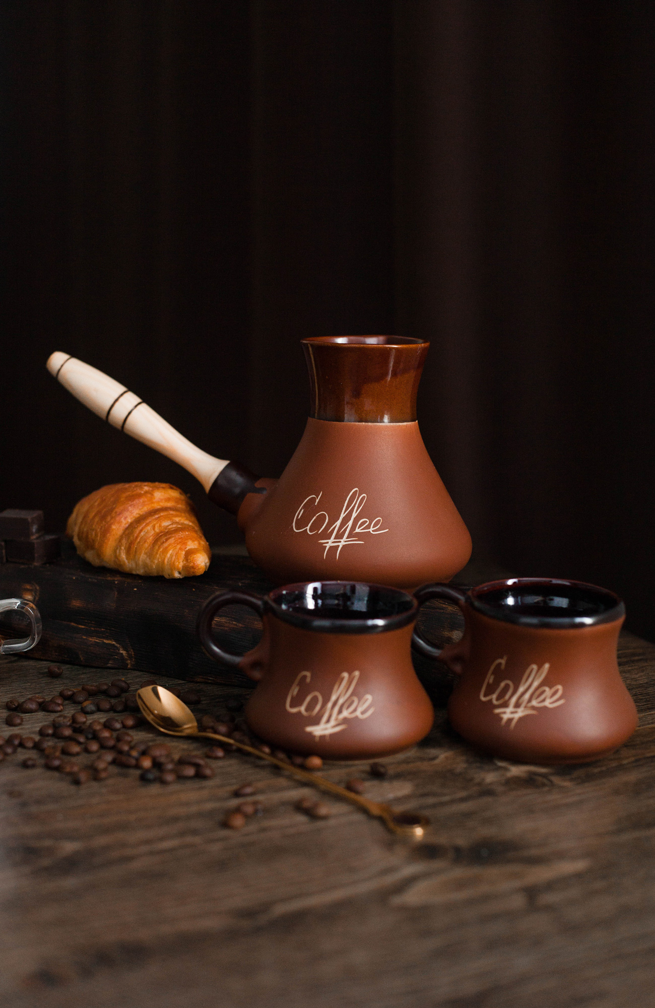 турка с кофе