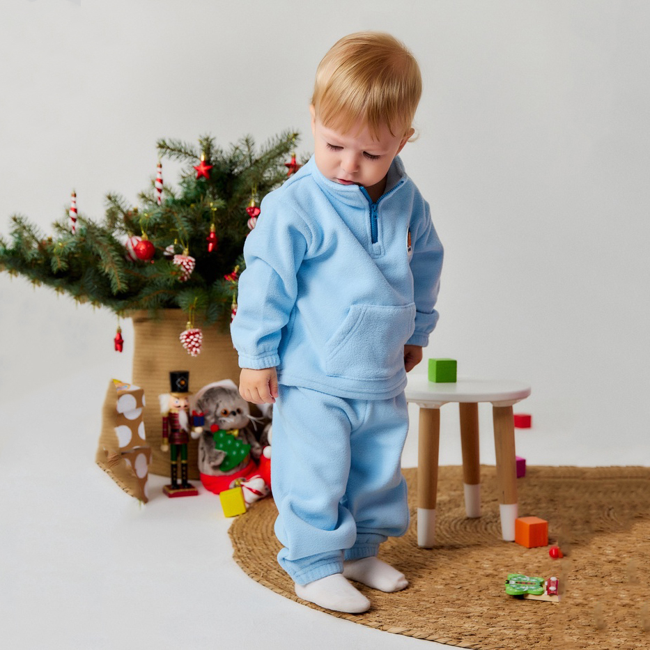 Флисовый костюм для малыша