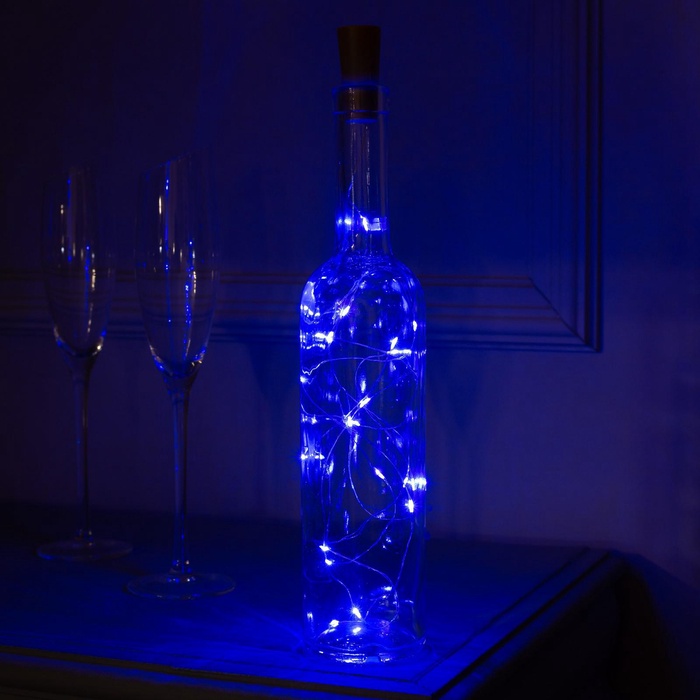 Гирлянда в бутылку