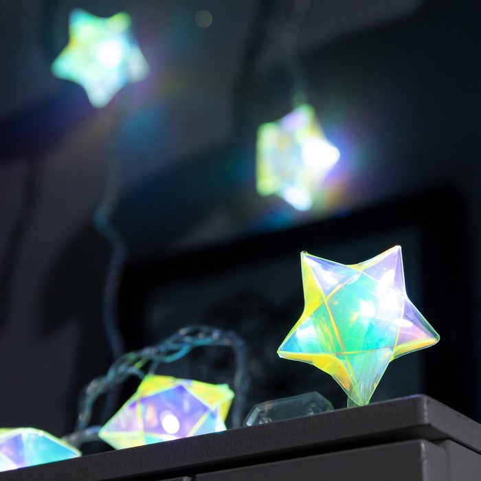 Гирлянда со звёздами