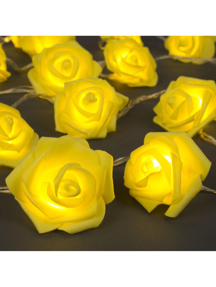 Гирлянда с розами