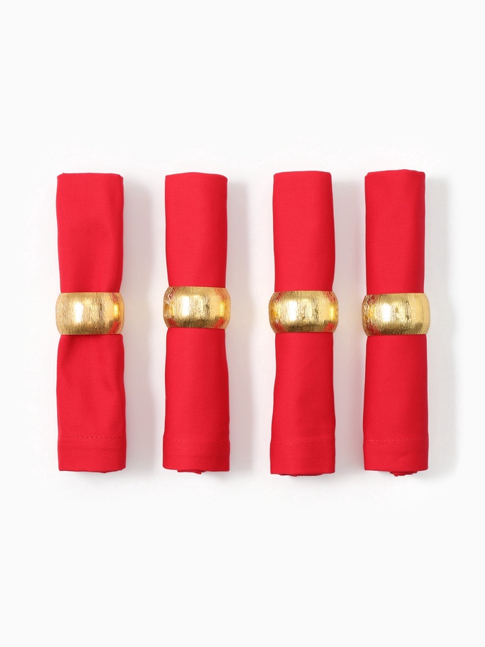 Набор красных салфеток 