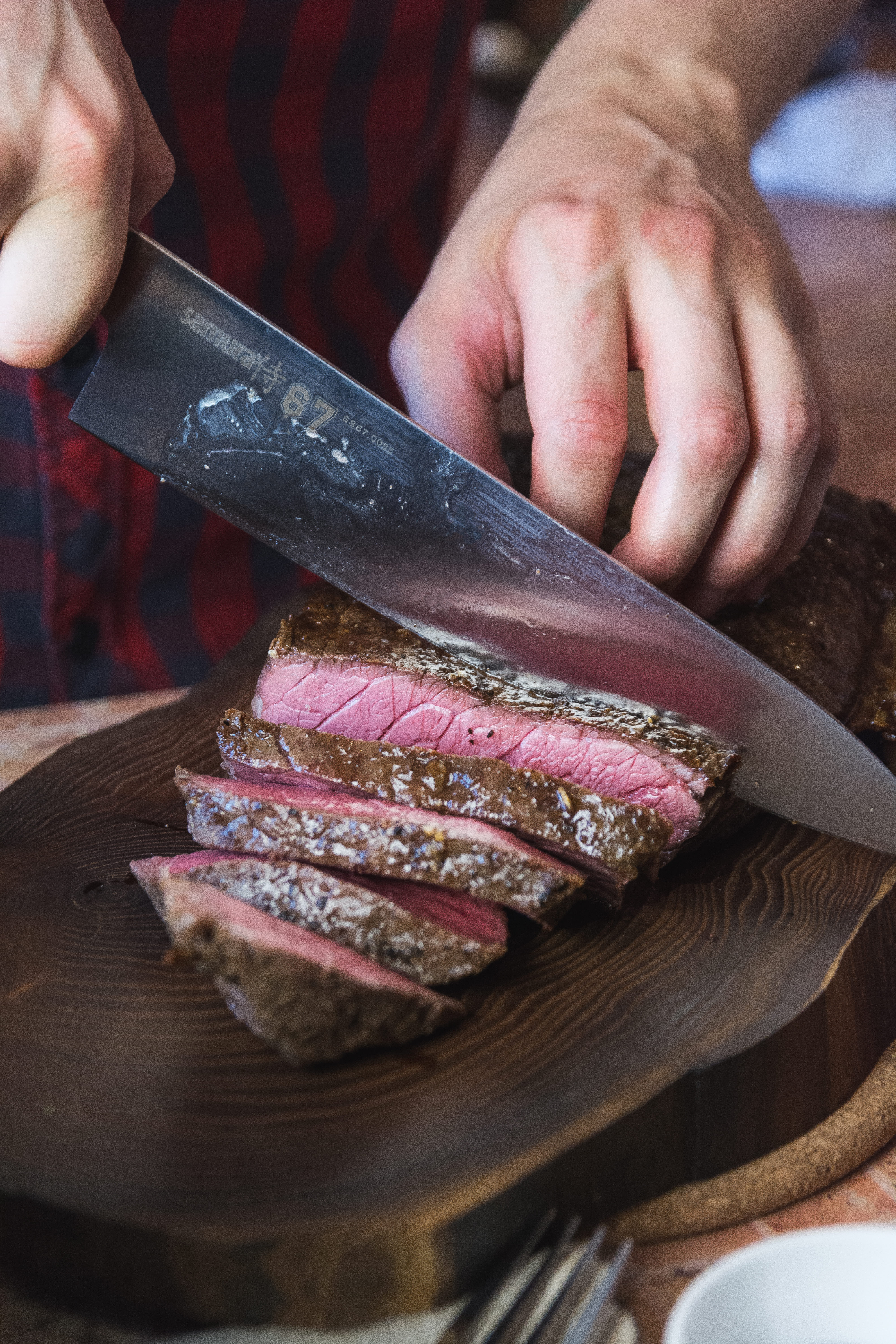 Готовый стейк