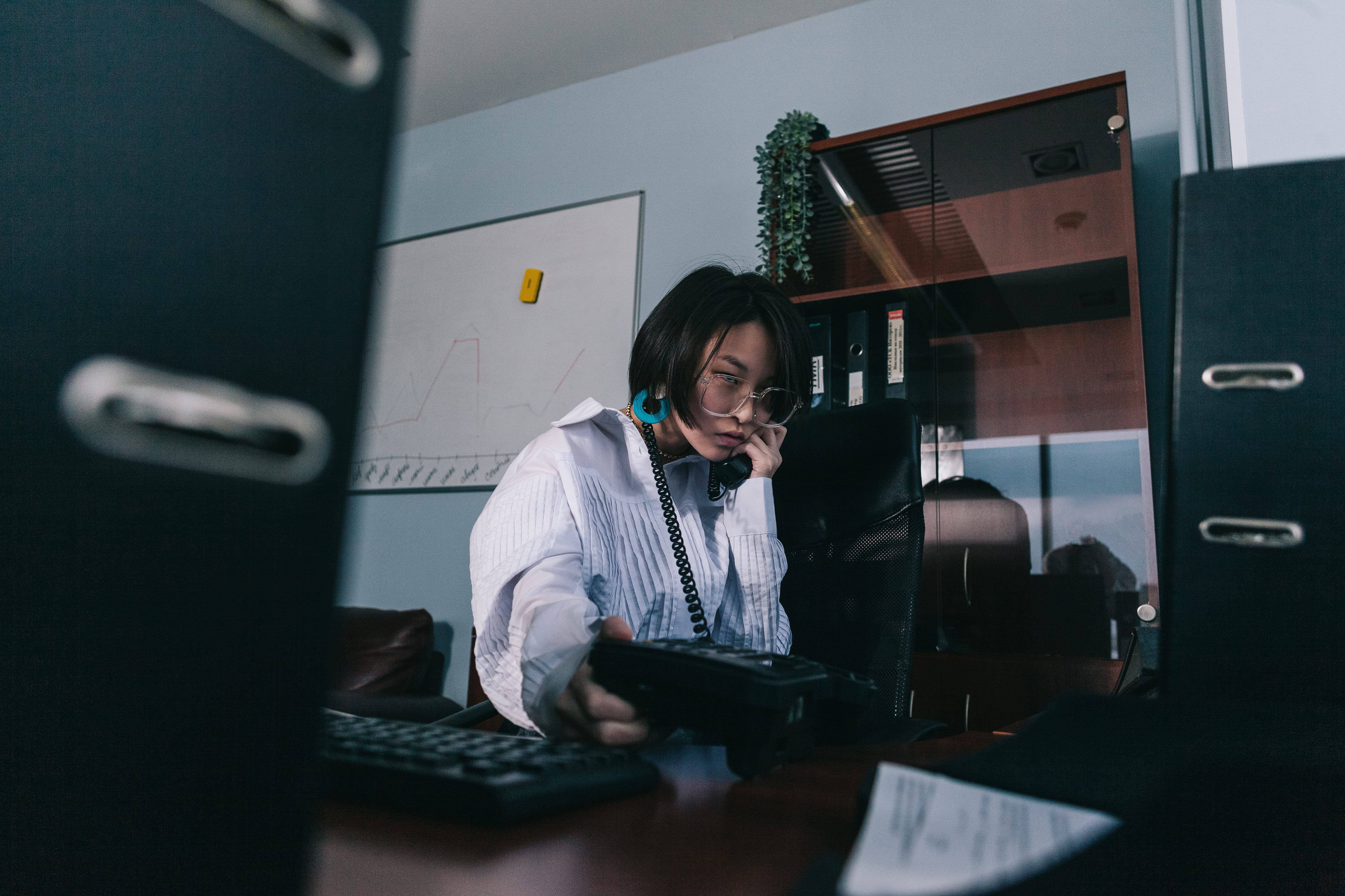 Девушка в офисе