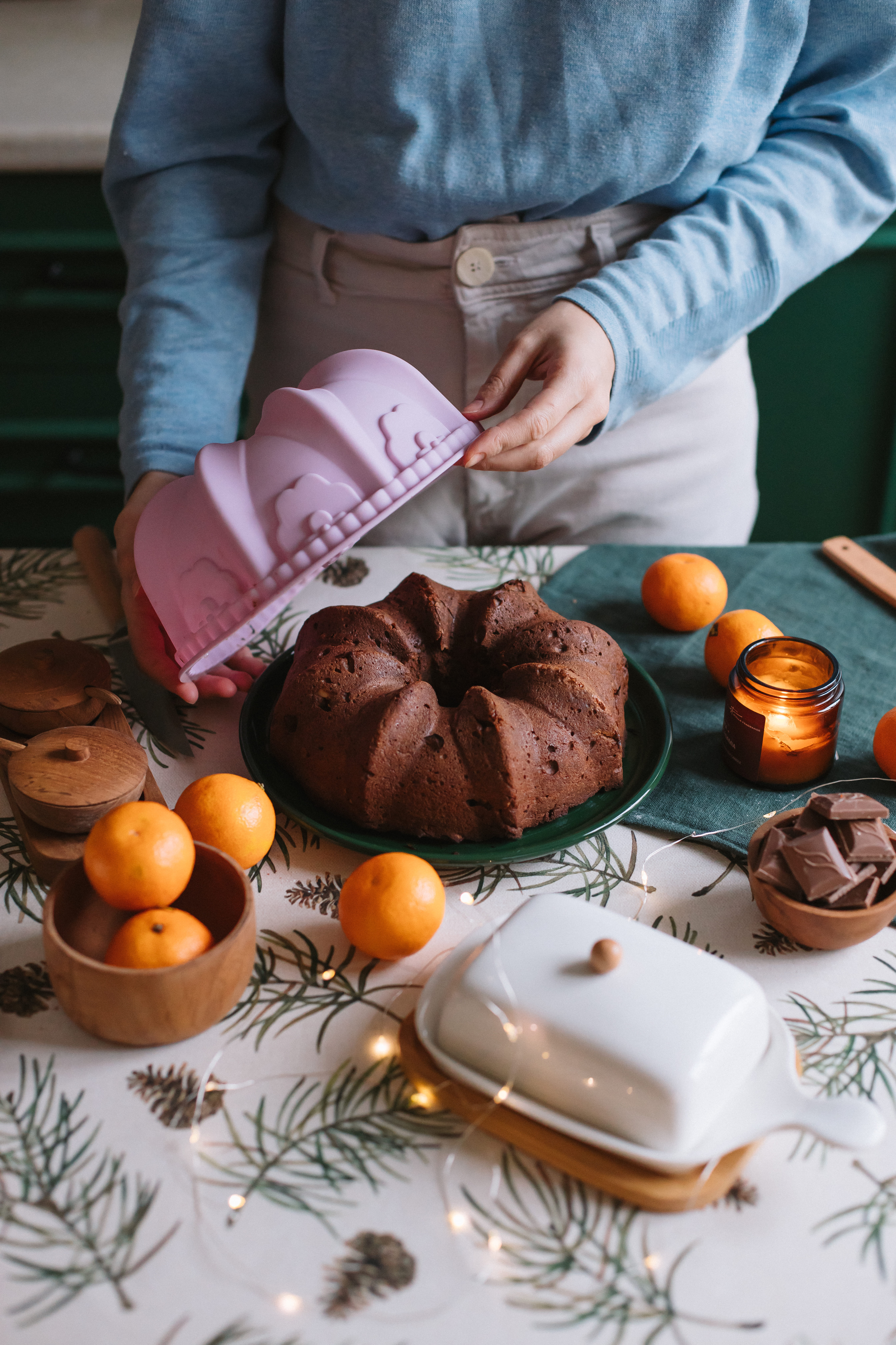 Кекс в форме