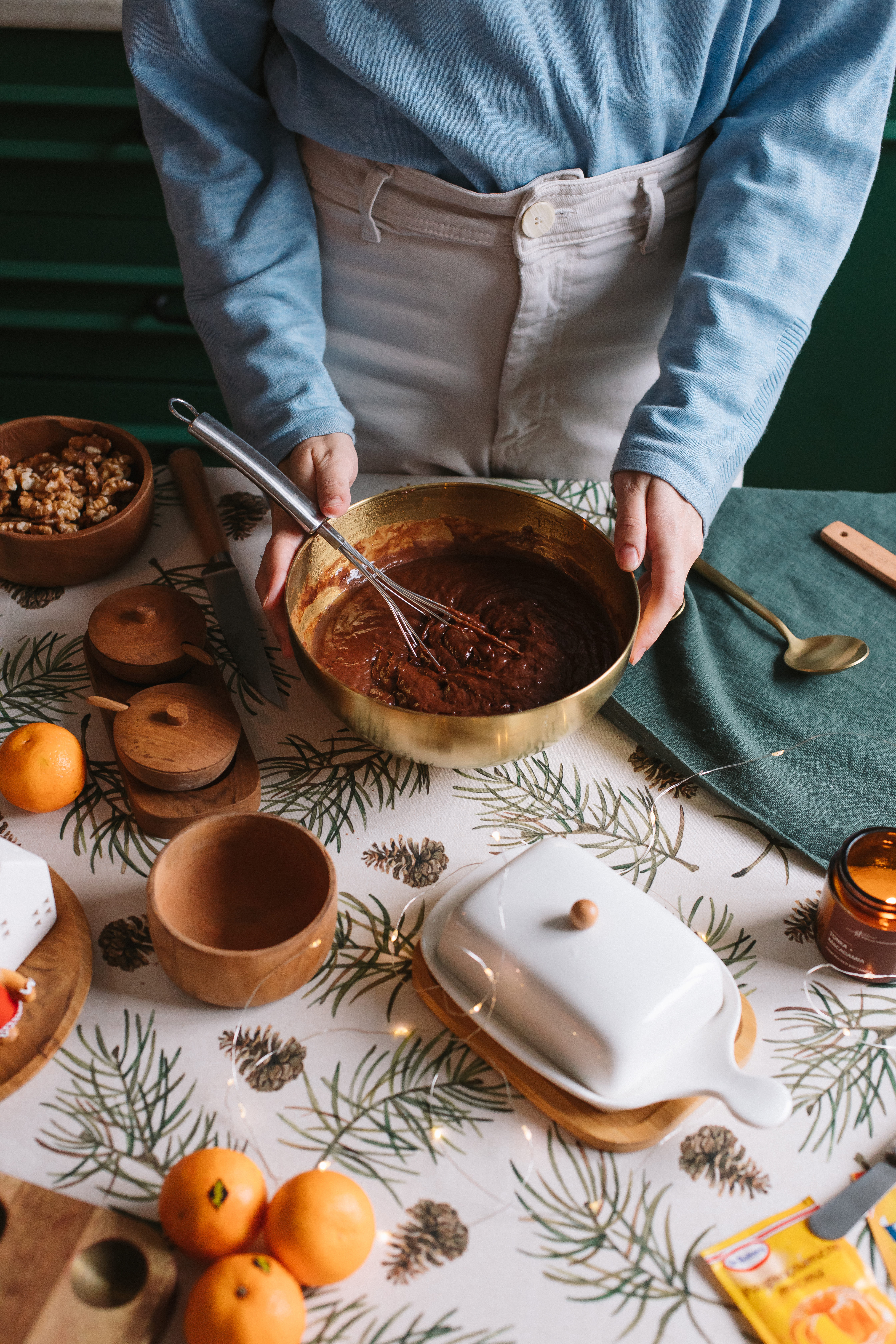 Шоколадное тесто