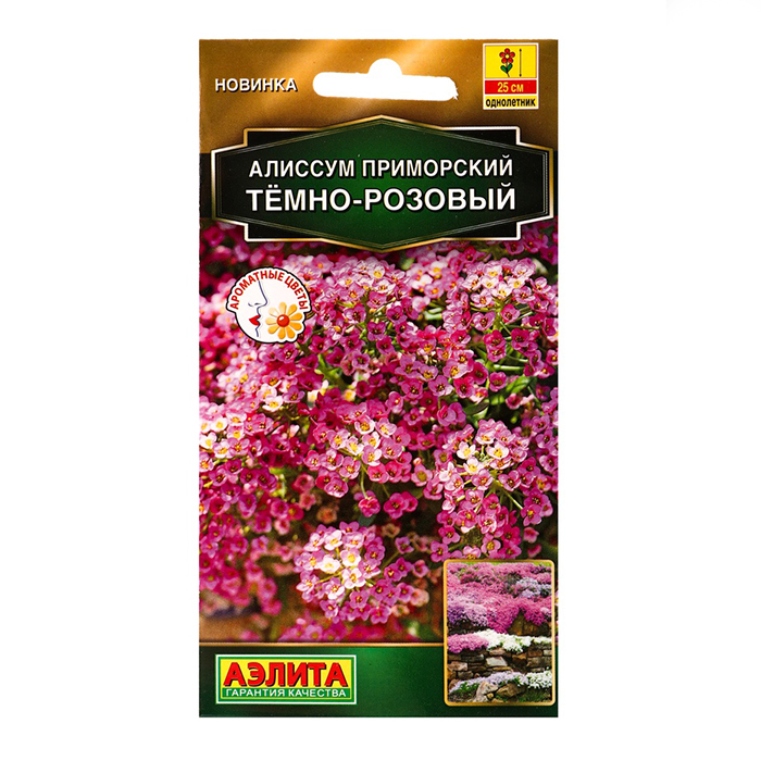 Семена алиссума «Тёмно-розовый»