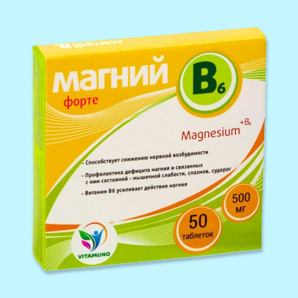 Магний B6-форте Vitamuno