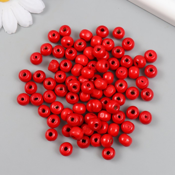 Набор круглых бусин