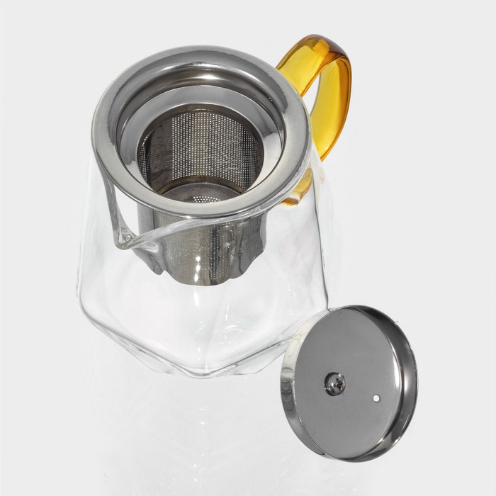 Стеклянный заварочный чайник