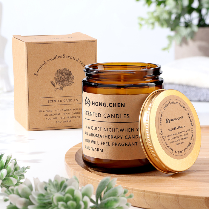 Ароматическая свеча в банке