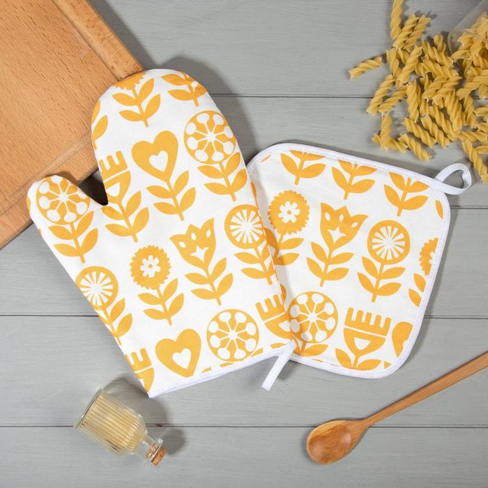 Набор для кухни: прихватка и рукавица