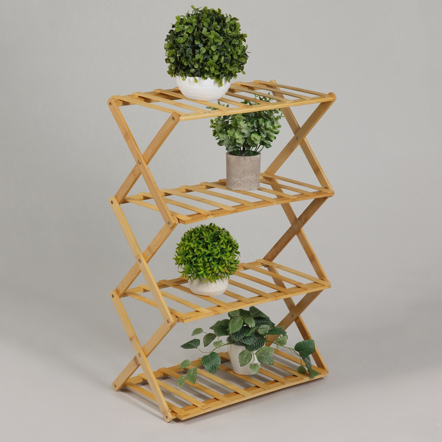 Деревянный стеллаж