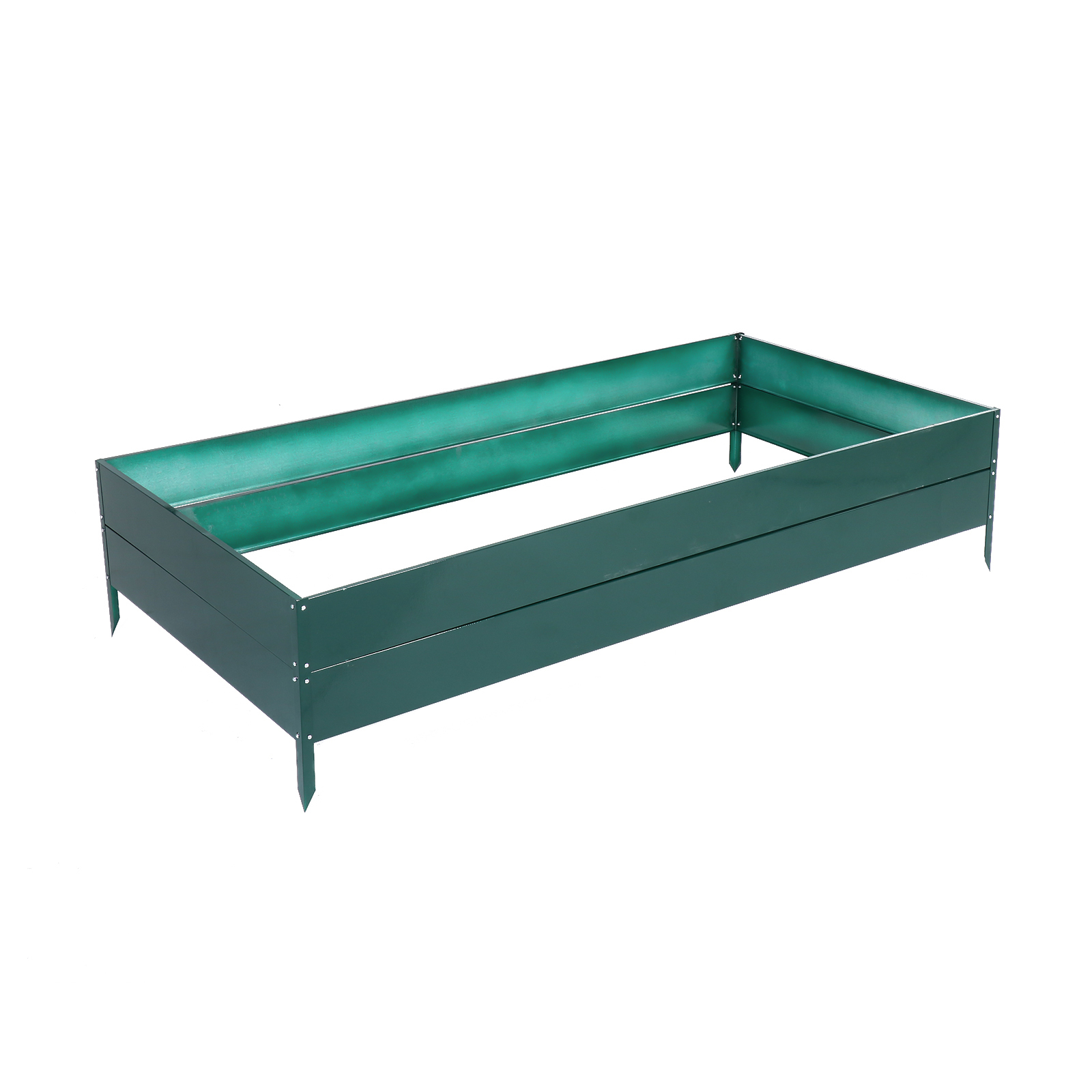 Оцинкованная грядка, 195×100×34 см