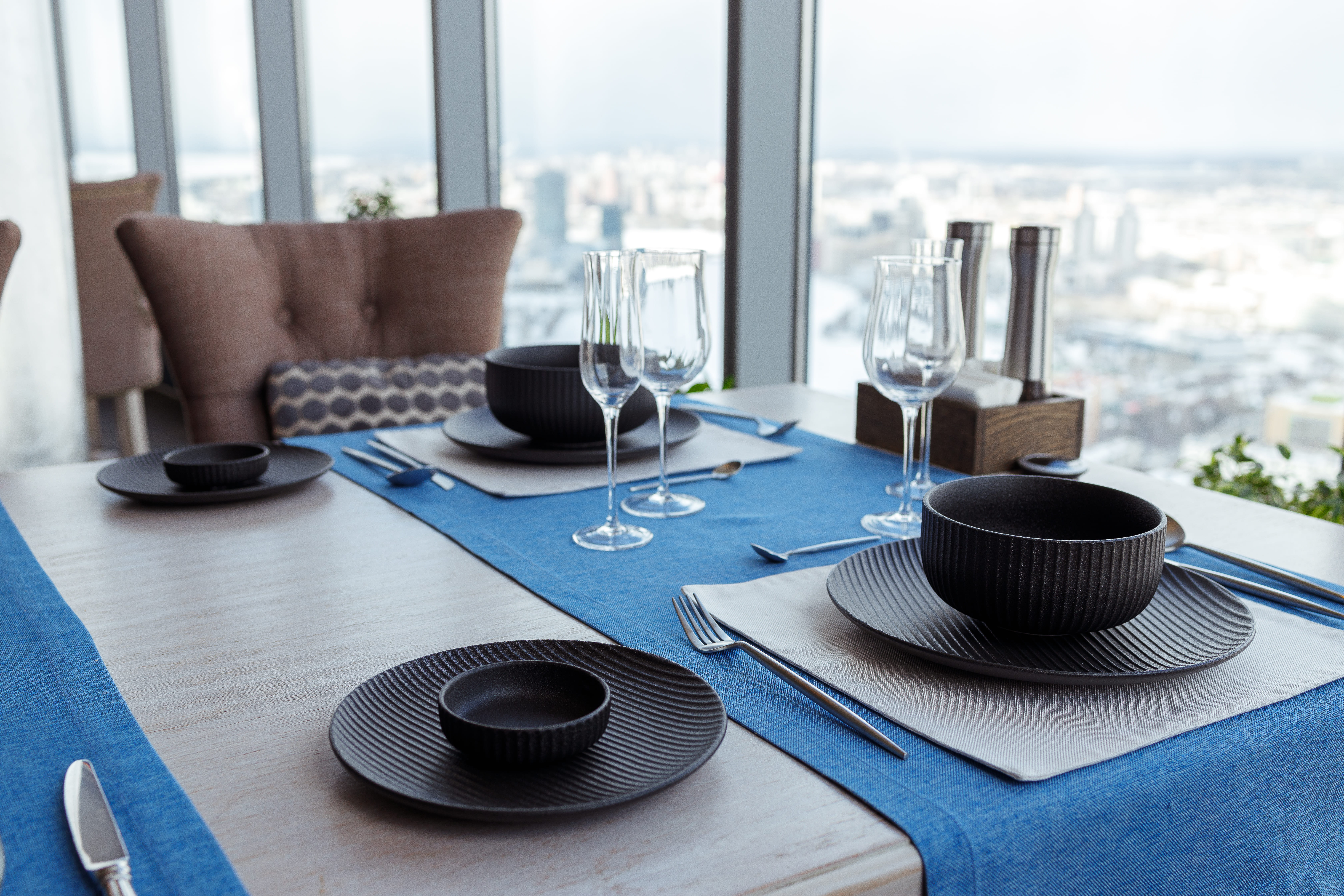 Сервировка в ресторане