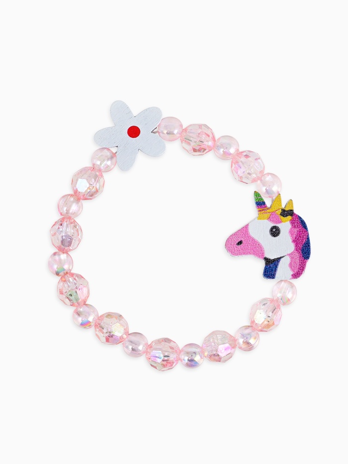 Браслет «Единорог с цветочком»