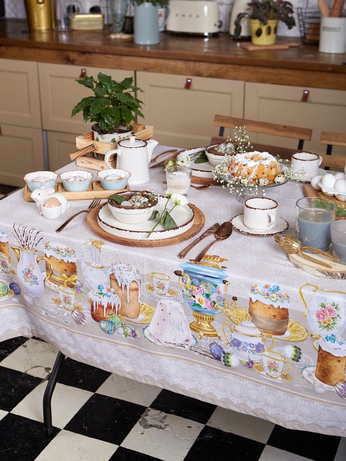 Скатерть на Пасху