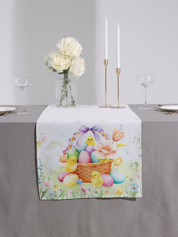 Пасхальная дорожка на стол 