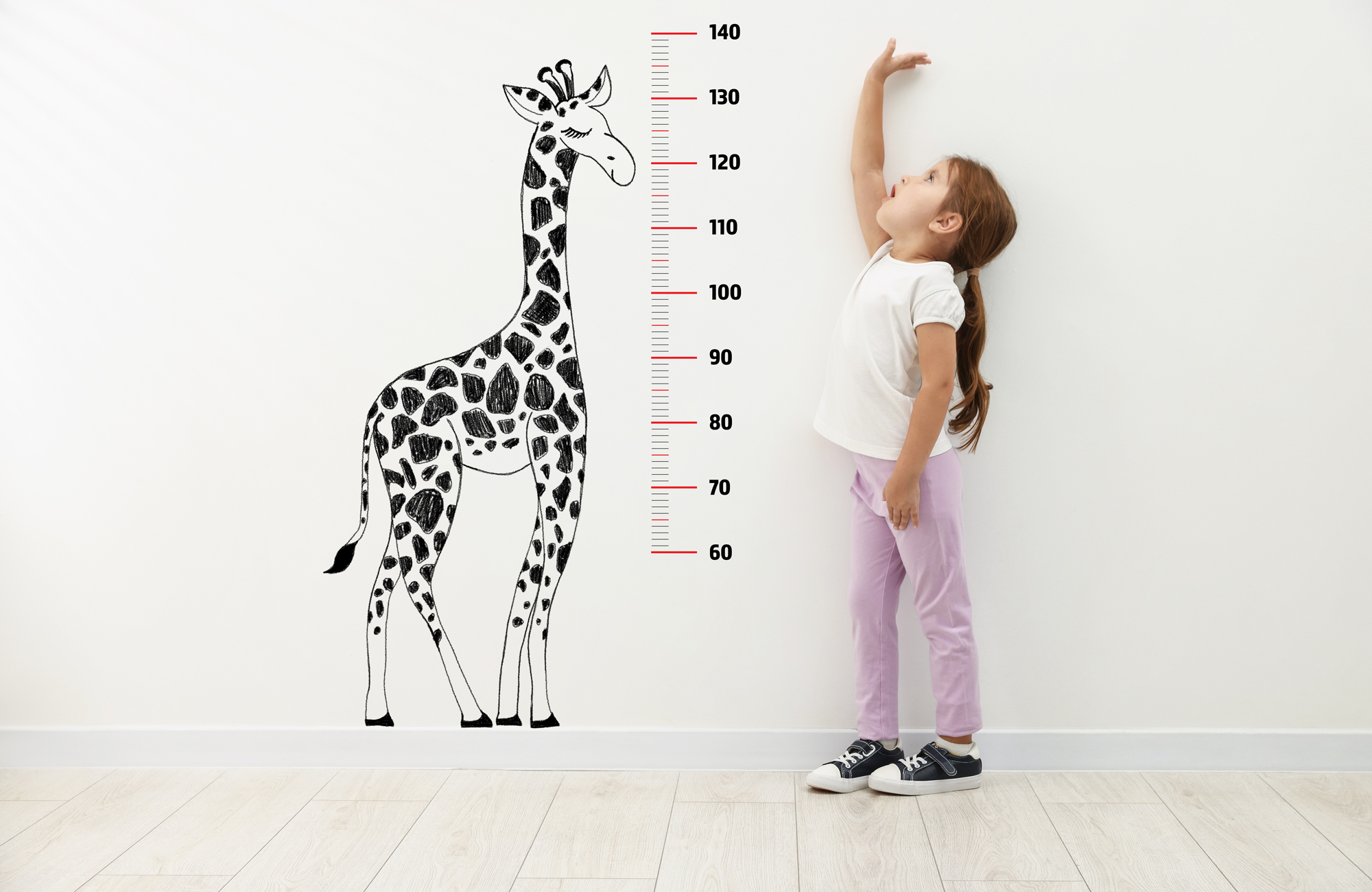 ребёнок и ростомер